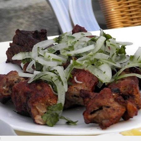 Mtsvadi (Shashlik, Shish Kebab)