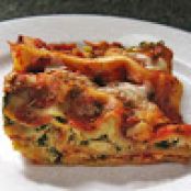 Tofu Spinach Lasagna