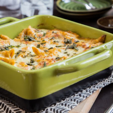 Pumpkin-Sage Baked Ziti