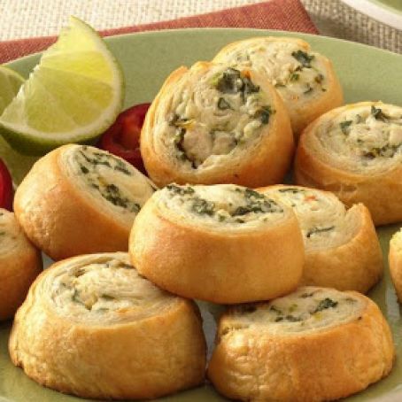 Jalapeño-Chicken Crescent Pinwheels
