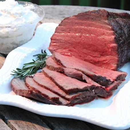 Roast Beef with Horseradish Cream