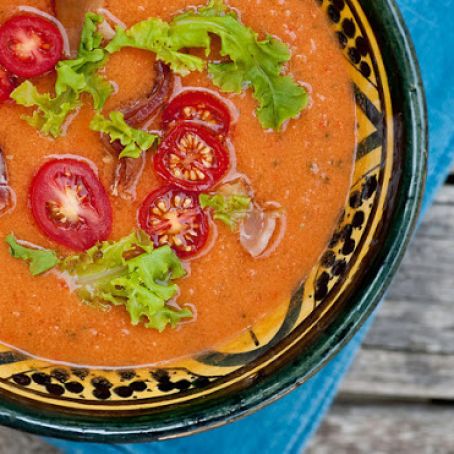 TOMATO*****Spicy Chilled BLT Soup