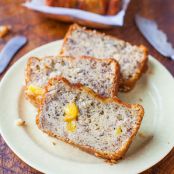 Pineapple Coconut Oil Banana Bread