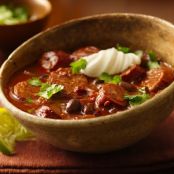 Hot and Spicy Chorizo Chili