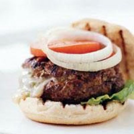Chile-Stuffed Cheeseburger