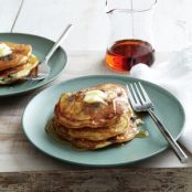 Blueberry Cornmeal Pancakes