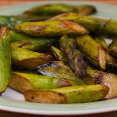 Slow Roasted Asparagus