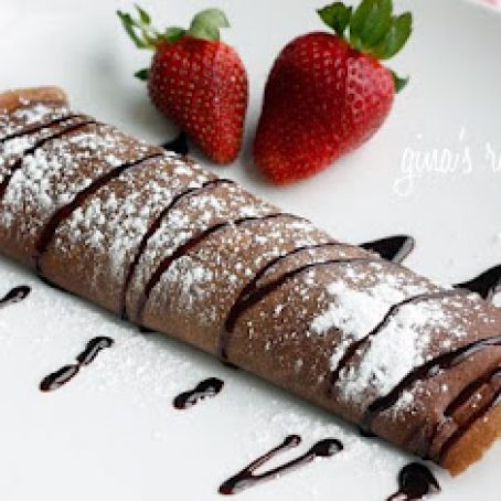 Crapes - Chocolate  w/Strawberries