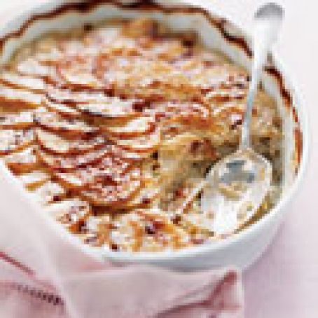Scalloped Potatoes with Leeks