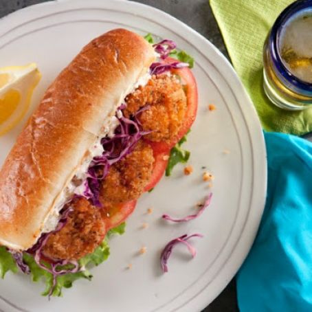 Cajun Shrimp Po' Boys