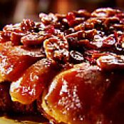 Upside-Down Apple French Toast with Cranberries and Pecans