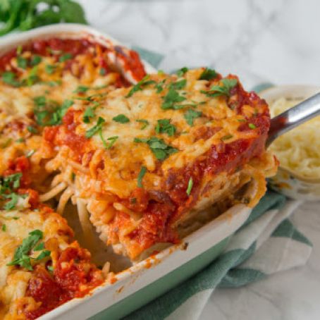 Creamy Spaghetti Pie