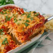 Creamy Spaghetti Pie