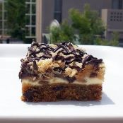 Chocolate Chip Cheesecake Cookie Bars