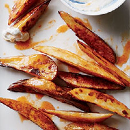 Crispy Buffalo Potatoes