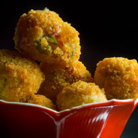 Chinese Sausage Arancini