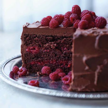 Chocolate-Raspberry Cake