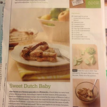 Dutch Baby (German pancake)