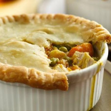 Turkey-Sweet Potato Pot Pies