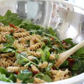 Summer Pasta Salad with Baby Greens
