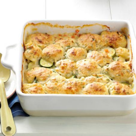 Summer Vegetable Cobbler Recipe