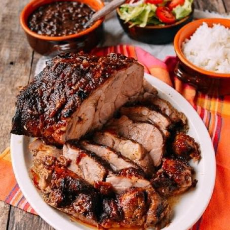 Pernil-Style Roast Pork