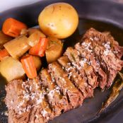 Brisket with Pearl Onions and Potatoes