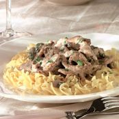 Beef Stroganoff