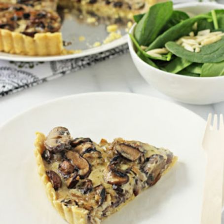 Rose Pistola Wild Mushroom Tart