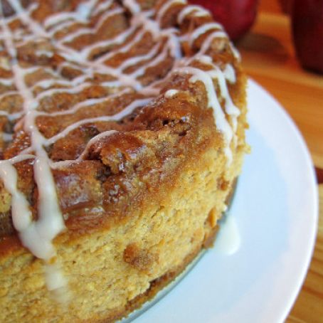 French Apple Cheesecake