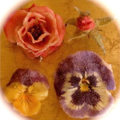 Crystallized/Candied Edible Flowers