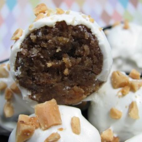 peanut butter banana cake balls ( Dog Treats)