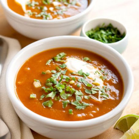 Southwest Butternut Squash Soup