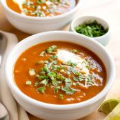Southwest Butternut Squash Soup