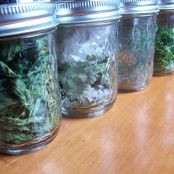 Dry Herbs in the Microwave