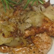 Autumn Apple Onion Pork Chops