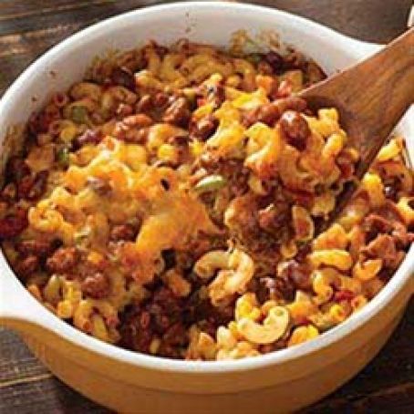 Chili Mac 'n' Cheese Bake