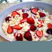 strawberry risotto