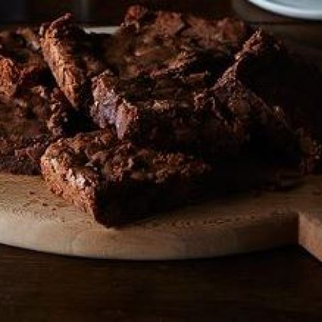 Mario Batali's Double-Chocolate Pot Brownies