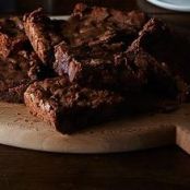 Mario Batali's Double-Chocolate Pot Brownies