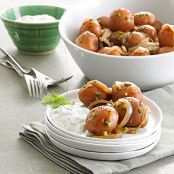 Party Potatoes with Creamy Aioli