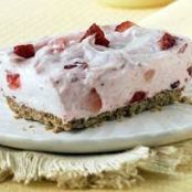 Strawberry Fields No-Bake Cheesecake