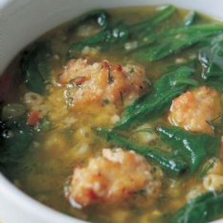 Ina's Italian Wedding Soup
