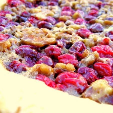 Cranberry Walnut Friendship Pie
