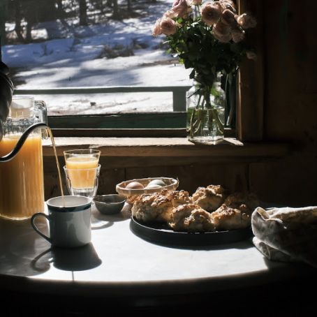 Cabin Baking: Scallion Black Pepper Biscuits