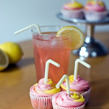 Pink Lemonade Cupcakes