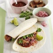 Pork Tenderloin with Chipotle Sauce & Pickled Red Onions