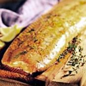 Cedar-Planked Salmon on the Grill Recipe