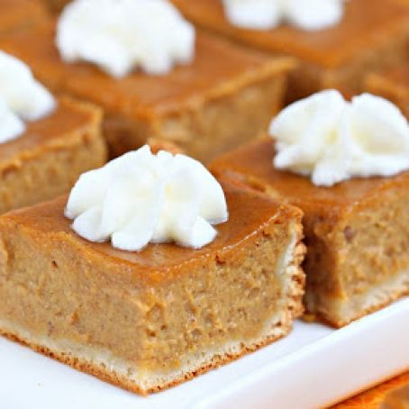 Pumpkin Pie Bars