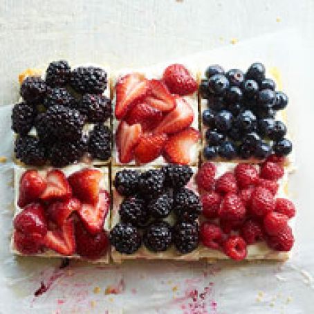 Berry Patchwork Tart